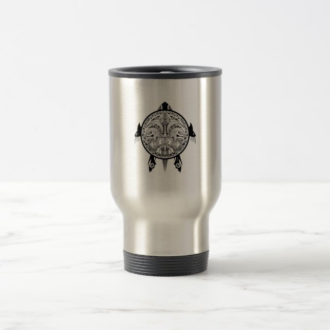 Mug De Voyage Tattoo Tribal Turtle (Centre)
