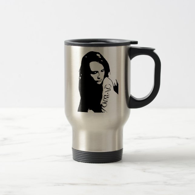Mug De Voyage Tattooed girl (Droit)