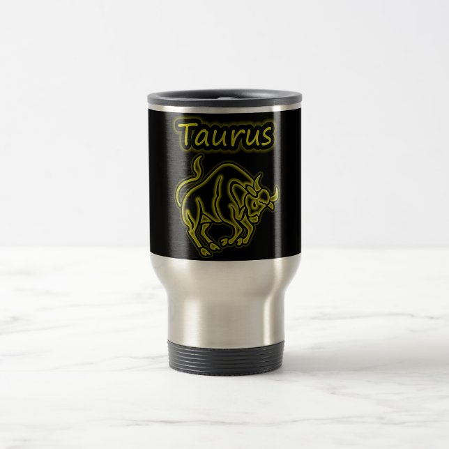 Mug De Voyage Taureau intelligent (Centre)