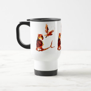 Mug De Voyage Tawny Owl Art