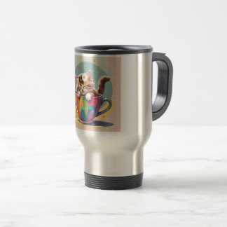 Mug De Voyage Taza de gatito tierno