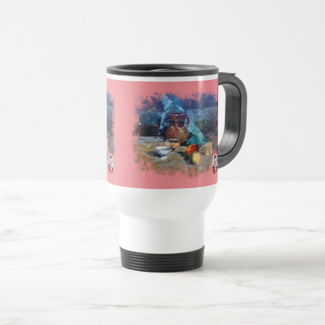 Mug De Voyage Taza De Viaje Bodegón a espátula (Devant droit)