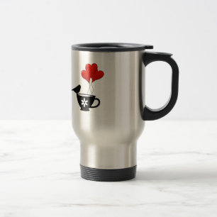 Mug De Voyage Teacup of Hearts