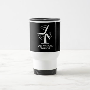 Mug De Voyage Technicien de service de turbine éolienne