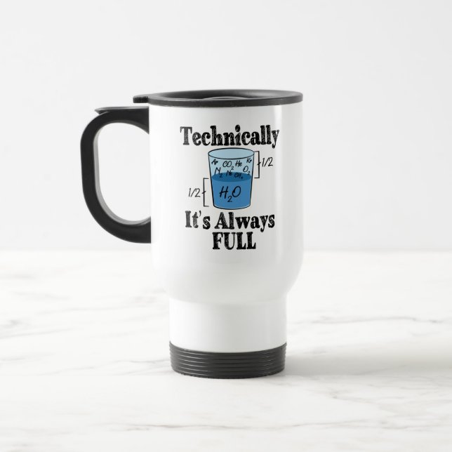 Mug De Voyage Techniquement, c'est toujours plein de science amu (Gauche)