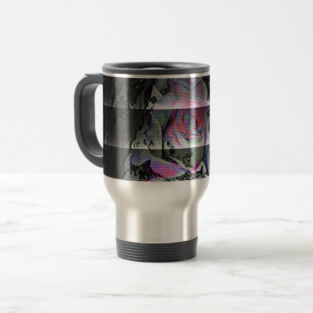 Mug De Voyage Techno Bouquet (Devant gauche)