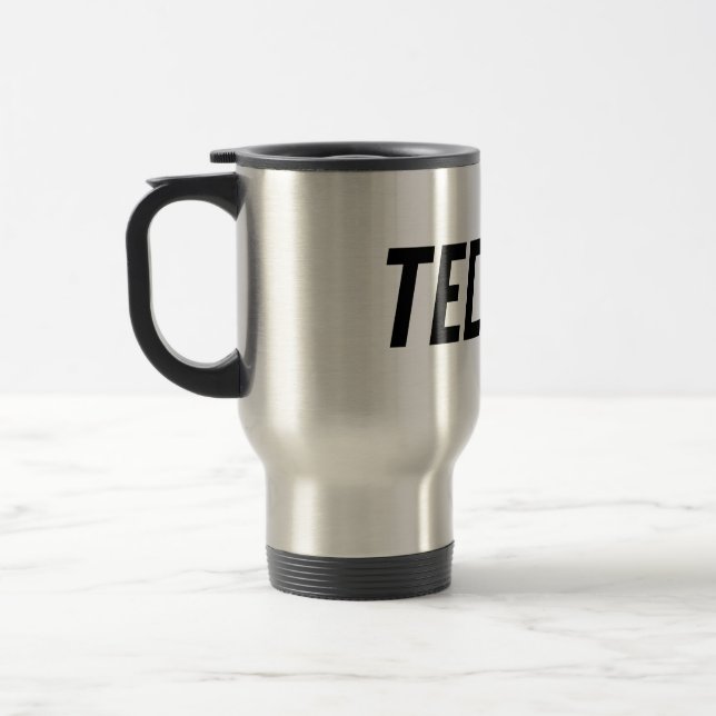 Mug De Voyage TECHNO Music (Gauche)