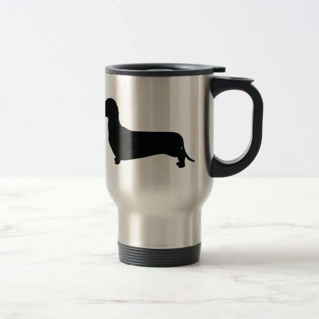 Mug De Voyage Teckel de base (Droit)
