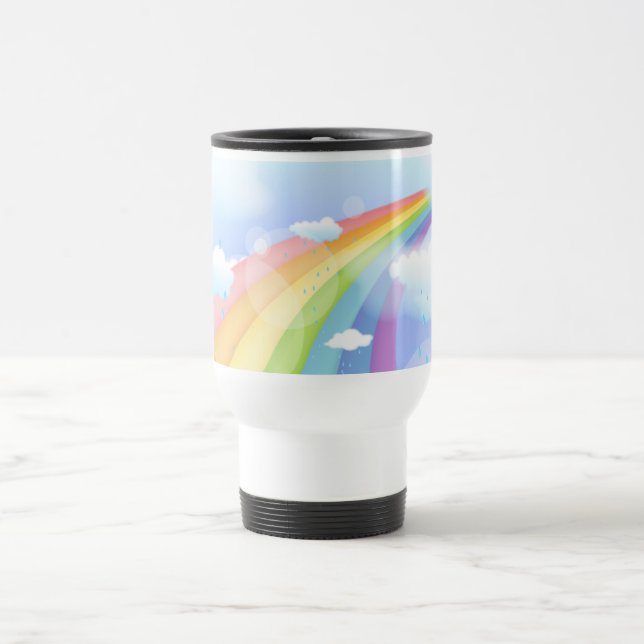 Mug De Voyage Tempête arc-en-ciel (Centre)