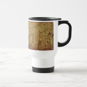 Mug De Voyage Temple égyptien antique Mur Art