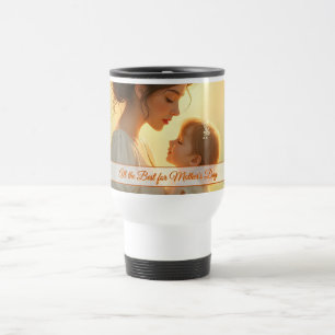 Mug De Voyage Tendre Amour Maternel dans une Lumière Fleurie