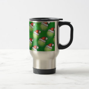 Mug De Voyage Tennis Ball Christmas Green