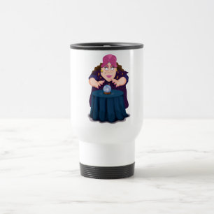 Mug De Voyage Tente de diseuse de bonne aventure