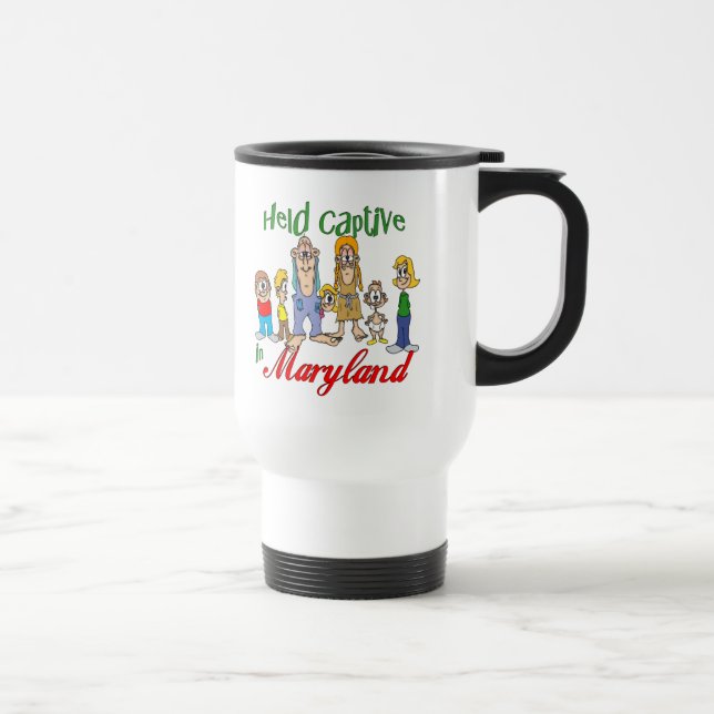Mug De Voyage Tenu captif dans le Maryland (Droite)