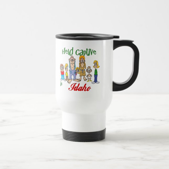 Mug De Voyage Tenu captif en Idaho (Droite)