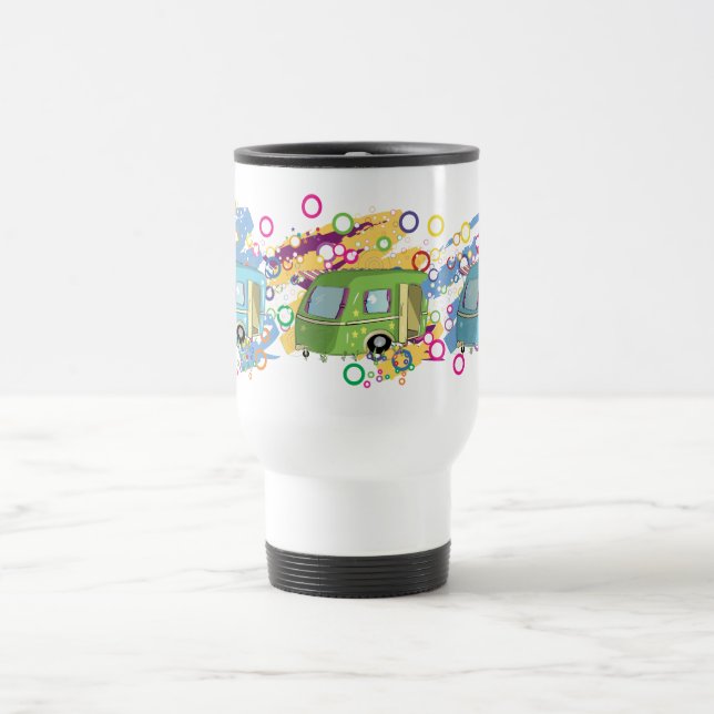 Mug De Voyage terrain de caravaning (Centre)