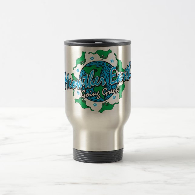 Mug De Voyage Terre mère devenez écolo (Centre)