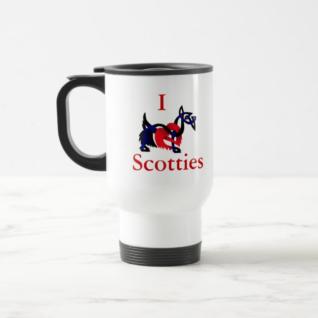 Mug De Voyage Terrier écossais (Gauche)