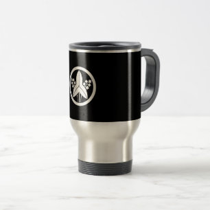 Mug De Voyage Tête de flèche debout dans un cercle