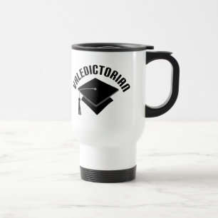 Mug De Voyage Tête d'écarté de casquette d'obtention du diplôme