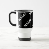 Texte personnalisable | Bold Modern Black & White