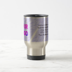 Mug De Voyage texte simple minimal ajoutez votre logo/dessin ici