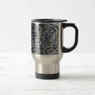 Mug De Voyage Texture de l'arbre à neige