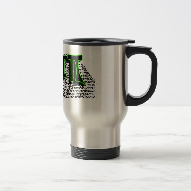 Mug De Voyage TGIPI - REMERCIEZ UN DIEU que C'est JOUR de pi ! (Droit)