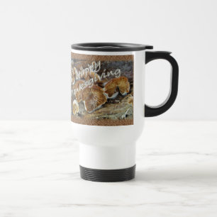 Mug De Voyage Thanksgiving à l'intérieur des pièces de champigno