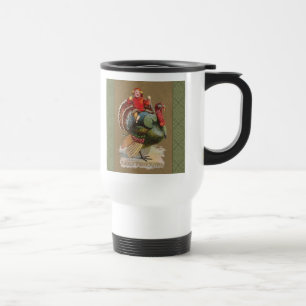 Mug De Voyage Thanksgiving Turquie Drôle salutations Vintages