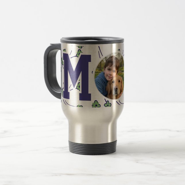 Mug De Voyage The Best Photo for MOM (Devant gauche)