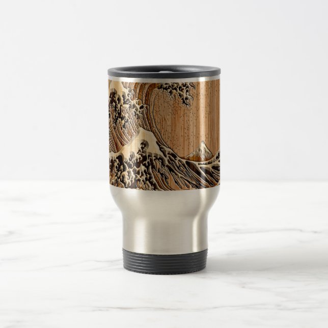 Mug De Voyage The Great Hokusai Wave Bamboo (Centre)