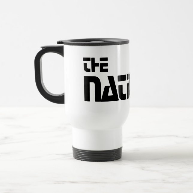 Mug De Voyage  The National - Habillage promotionnel (1980) (Gauche)