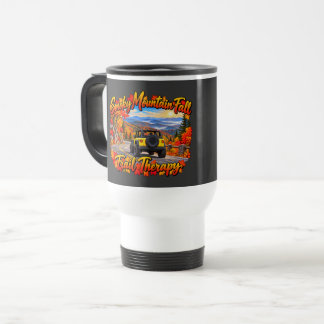 Mug De Voyage Thérapie de randonnée d'automne dans les montagnes