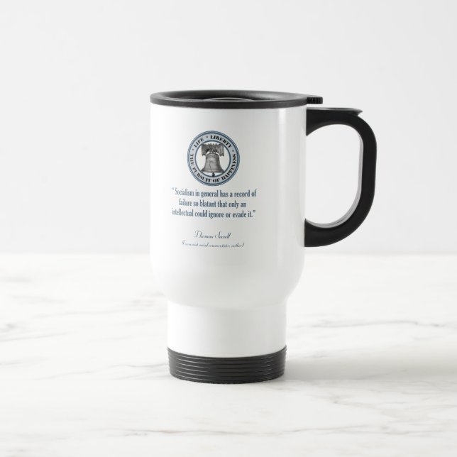 Mug De Voyage Thomas Sowell (Socialisme) (Droite)