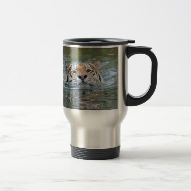 Mug De Voyage Tigre 028 (Droit)