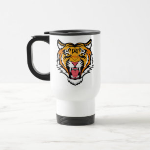 Mug De Voyage Tigre torche tête-25818