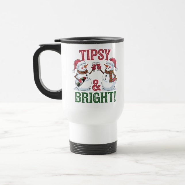 Mug De Voyage Tipsy et brillant (Gauche)