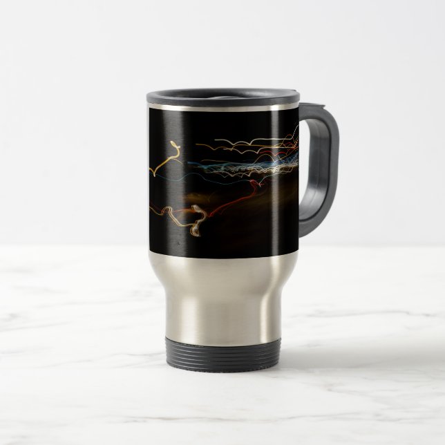 Mug De Voyage tireur noir (Devant droit)