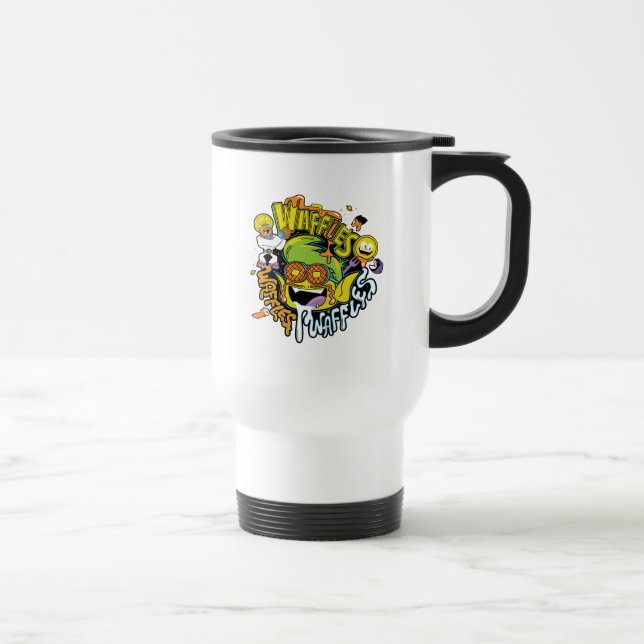 Mug De Voyage Titans Ados, allez ! | Beast Boy Waffles (Droite)