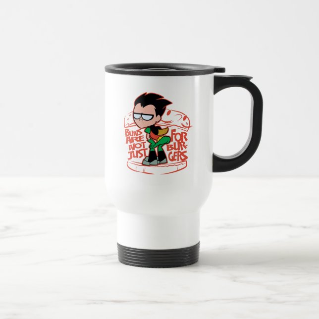 Mug De Voyage Titans Ados, partez ! | Roboty Booty Scooty Buns (Droite)