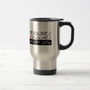 Mug De Voyage Titres et dates-butoirs