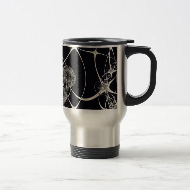 Mug De Voyage Toile d'or (Droit)