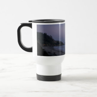 Mug De Voyage Tombée de la nuit indienne de plage