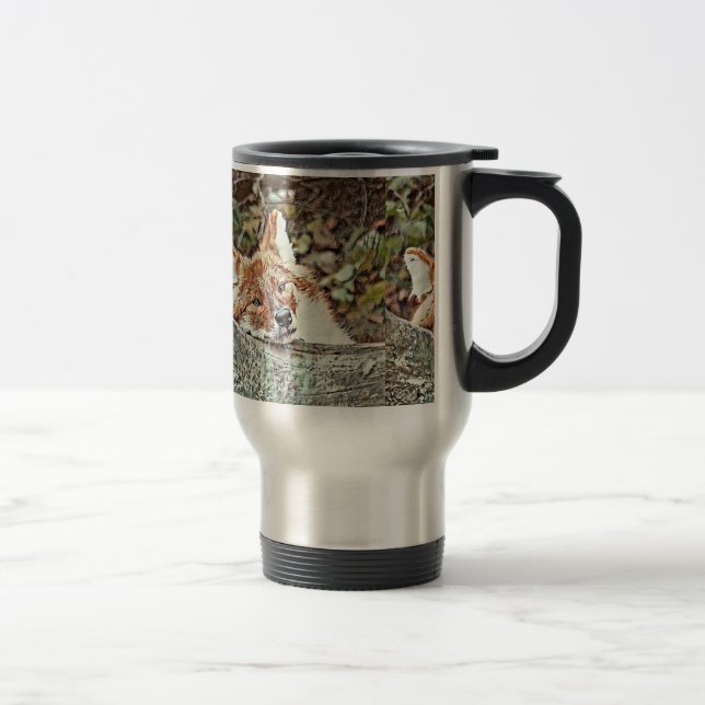 Mug De Voyage Toony Fox (Droit)