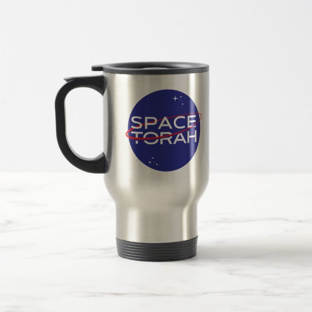Mug De Voyage Torah spatiale Voyage Musique (Gauche)
