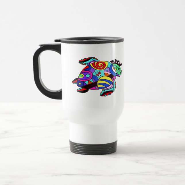 Mug De Voyage Tortue de mer (Gauche)