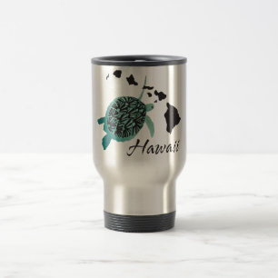Mug De Voyage Tortue de mer d'Hawaii