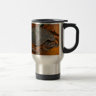 Mug De Voyage Tortue serpentine Terrapin-lover Cadeau