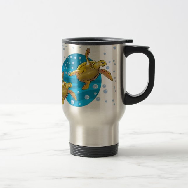 Mug De Voyage Tortues marines (Droit)